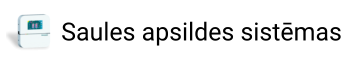 Saules apsildes sistēmas