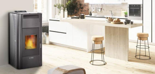 Pellet fireplaces CentroPelet ZV14-32kW
