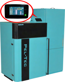 Centrometal granulu apkures katli Pel-Tec 12-96kW